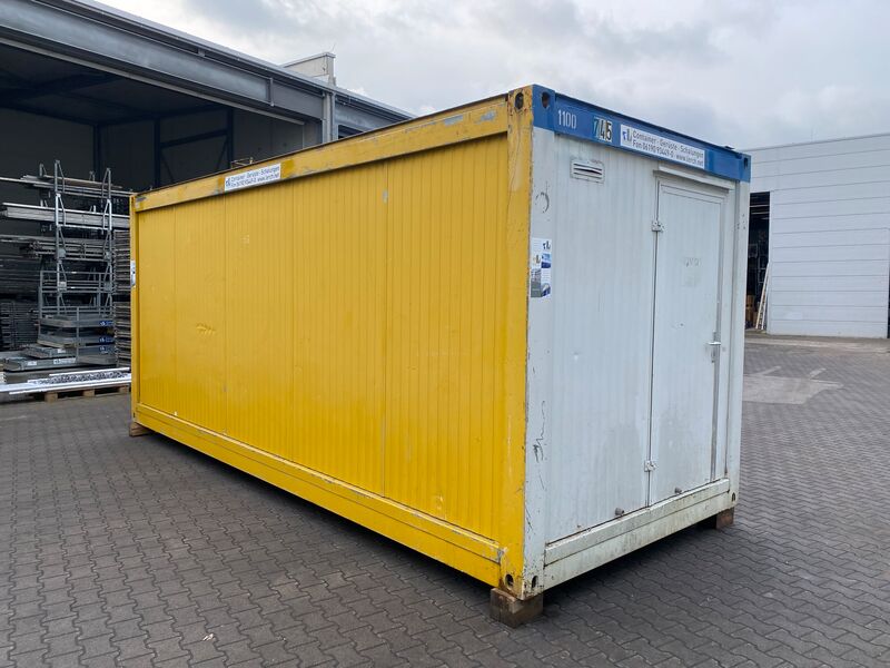 Bürocontainer 20 Fuß | 2 Sterne - stark gebraucht